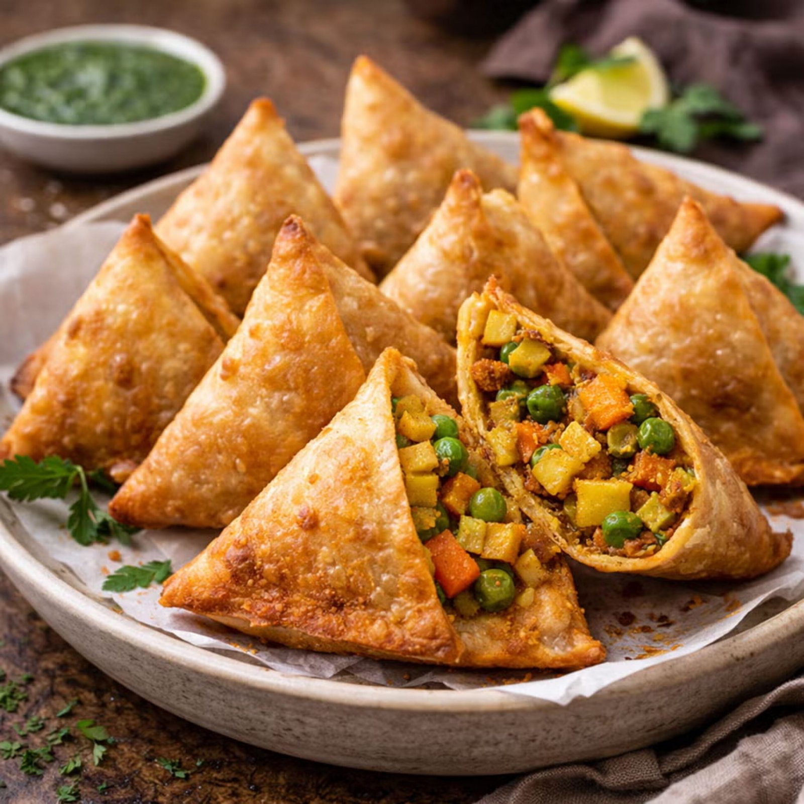 Copy of Copy of Red and Black Bold Builder Construction Logo (4000 x 2000 px) (4000 x 3000 px) (54) Vegetable Samosa - Image 1