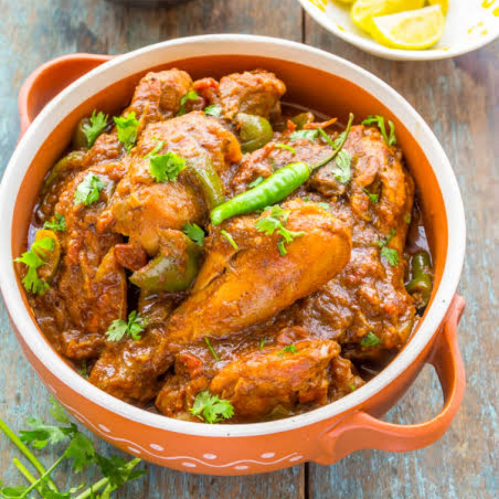 Copy of Copy of Red and Black Bold Builder Construction Logo (4000 x 2000 px) (4000 x 3000 px) (7) 1Kg Chicken Karahi (on the bone) - Image 1